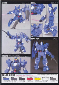 Bandai HGUC 077 Gundam RX-79BD-2 BLUE DESTINY 1/144 Scale Kit 7 Bandai HGUC 077 Gundam RX-79BD-2 BLUE DESTINY 1/144 Scale Kit -Model Toys 0814 4 72814.1298357006