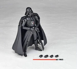 Kaiyodo Star Wars Revo (Revoltech) Series No. 001 Darth Vader Figure -Model Toys 11 77791.1479095654