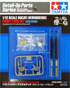 Tamiya 12605 Ducati Desmosedici Front Fork Set 1/12 Scale Kit