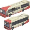 Tomytec Bus Collection Hokutetsu Group Integration Memorial Hokutetsu Kaga Bus/Hokutetsu Hakusan Bus 2 Bus Set (N Scale)