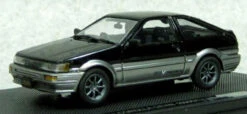 Ebbro 45187 Corolla Levin 1600 GTV With Alloy Wheel Black/Silver 1/43 Scale