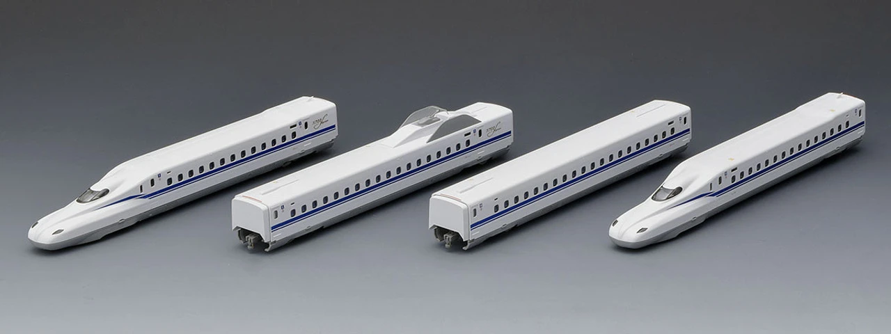 Tomix 98424 JR Series N700 (N700S) Tokaido/ Sanyo Shinkansen 4 Cars Set (N Scale) 4 Tomix 98424 JR Series N700 (N700S) Tokaido/ Sanyo Shinkansen 4 Cars Set (N Scale) - Image 4