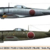 Hasegawa 02057 Nakajima Ki44 TOJO & Ki84 FRANK (2 Plane Set) 1/72 Scale Kit