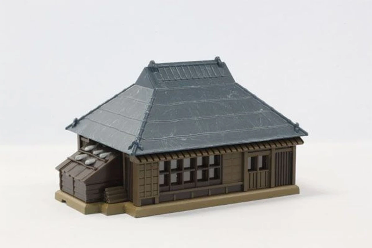 Rokuhan S025-2 Metal-Roof Farmhouse (Dark Blue) (Z Scale) 1 Rokuhan S025-2 Metal-Roof Farmhouse (Dark Blue) (Z Scale)