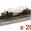 Other 20 Pieces Of Kato 11-106 Powered Motorized Chassis Value Set (N Scale)