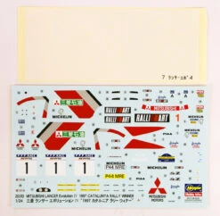 Hasegawa 20310 Mitsubishi Lancer Evolution IV 1997 Catalunya Rally Winner 1/24 Scale Kit -Model Toys 20310 c 00850.1508309906