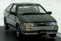 Ebbro 45187 Corolla Levin 1600 GTV With Alloy Wheel Black/Silver 1/43 Scale -Model Toys 2 27215.1436338561