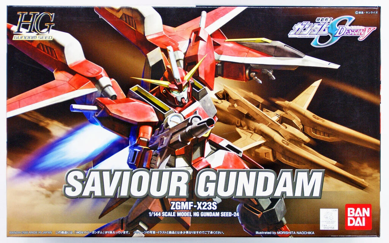 Bandai HG Gundam Seed Destiny Saviour Gundam 1/144 Scale Kit 1 Bandai HG Gundam Seed Destiny Saviour Gundam 1/144 Scale Kit