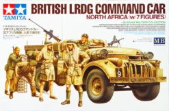 Tamiya 32407 British LRDG Command Car North Africa (w/7 Figures) 1/35 Scale