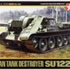 Tamiya 32527 Russian Tank Destroyer SU122 1/48 Scale Kit