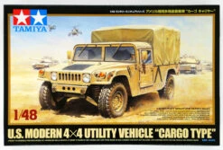 Tamiya 32563 US Modern 4x4 Utility Vehicle Cargo Type 1/48 Scale Kit
