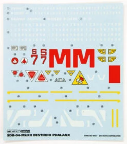 Wave MC73 Macross Series SDR-04-Mk. VIl Destroid Phalanx 1/72 Scale Kit -Model Toys 3 22552.1524715556
