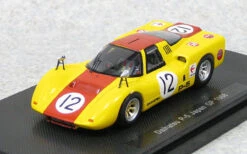Ebbro 44378 Daihatsu P-5 Japan GP 1968 No.12 (Yellow/Brown) 1/43 Scale