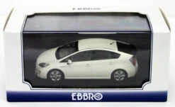 Ebbro 45151 Toyota Prius Super White II 1/43 Scale