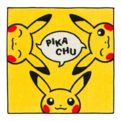 Pokemon Center Original Hand Towel Trio Pikachu
