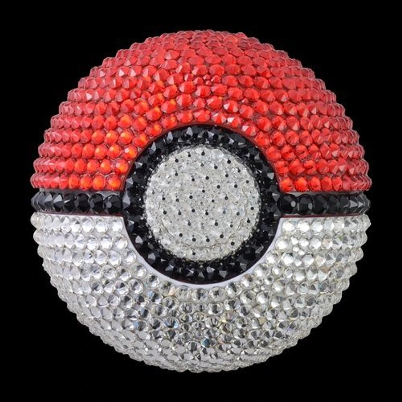 Pokemon Center SWAROVSKI PokeBall CRYSTAL STONE Ornament 2 Pokemon Center SWAROVSKI PokeBall CRYSTAL STONE Ornament - Image 2