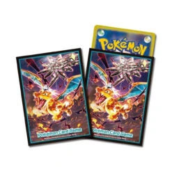 Pokemon Card Game TCG Premium Gloss Deck Sleeves - Dark Terastal Charizard