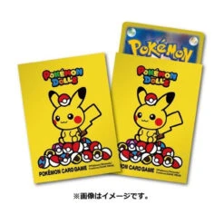 Pokemon Center Original TCG Deck Sleeves Pikachu Pokemon Dolls