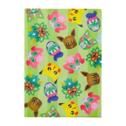 Pokemon Center Original Pokemon Center Original A4 Clear File With Mini Poster (Blue Mask)