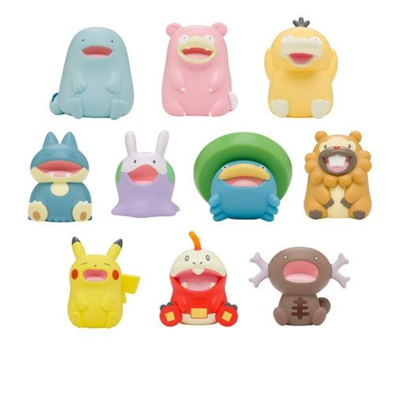 Pokemon Center Original 1, 2 And... Pokan! Soft Vinyl BIG Mini Figure (SINGLE RANDOM) 1 Pokemon Center Original 1, 2 And... Pokan! Soft Vinyl BIG Mini Figure (SINGLE RANDOM)