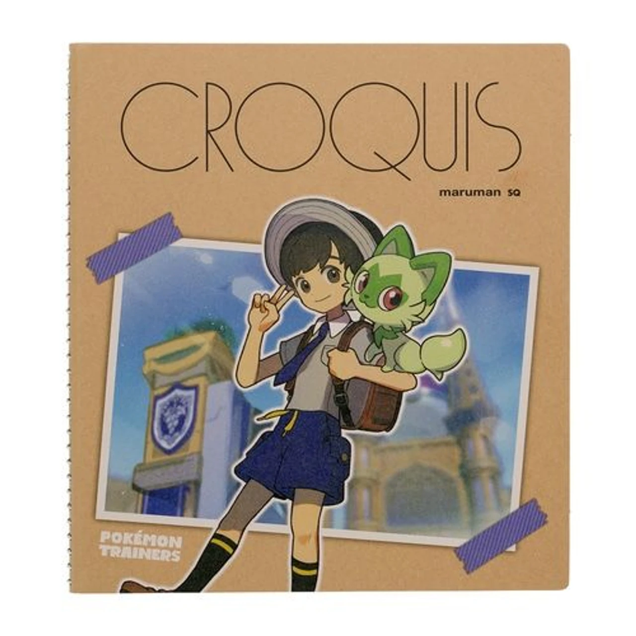 Pokemon Center Original Croquis Sketch Book - Violet (Pokemon Trainers) 1 Pokemon Center Original Croquis Sketch Book - Violet (Pokemon Trainers)