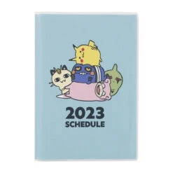Pokemon Center Original B6 Size Schedule Book 2023 Pokemon 24 Hours