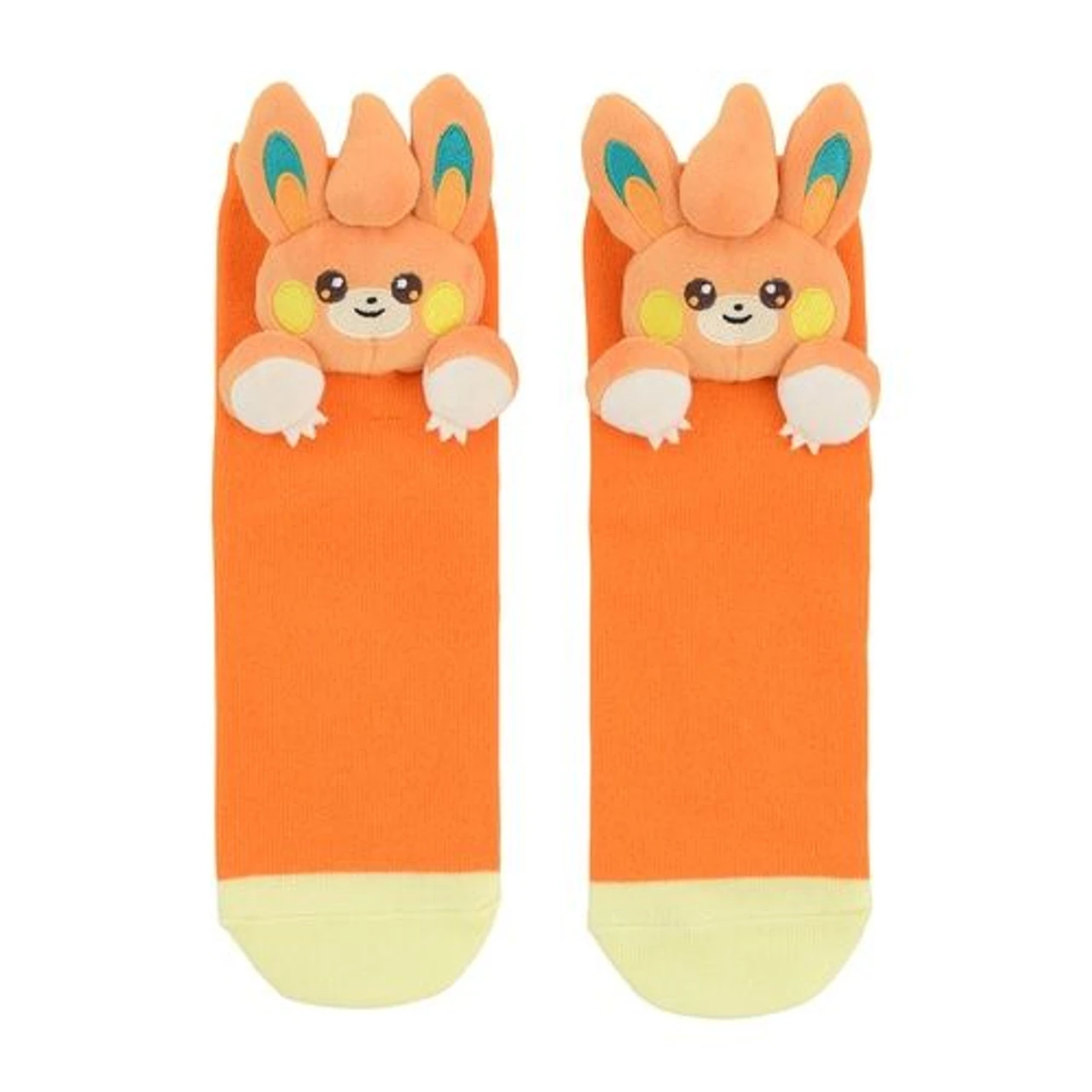 Pokemon Center Original Middle Socks With Mascot Pawmo (23-25cm) 1 Pokemon Center Original Middle Socks With Mascot Pawmo (23-25cm)