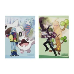 Pokemon Center Original A4 Clear File Set Of 2 - Grusha & Brassius (Pokemon Trainers)