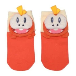 Pokemon Center Original Middle Socks With Mascot Fuecoco (13-18cm)