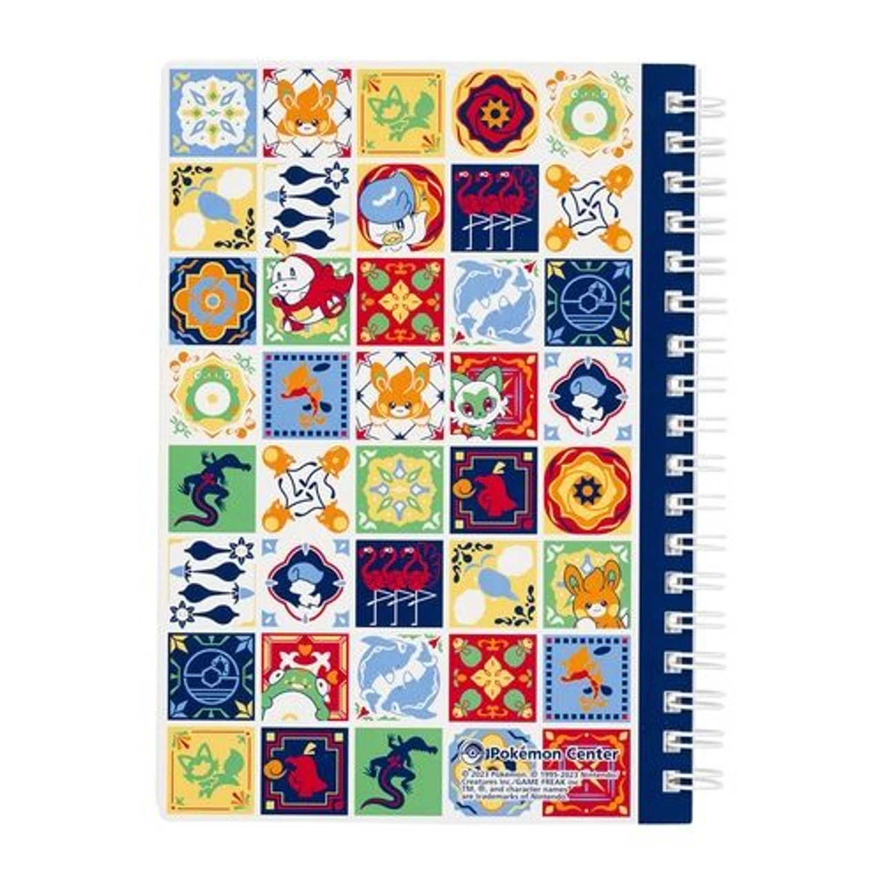 Pokemon Center Original B6 Size Ring Notebook - Paldea Tile 2 Pokemon Center Original B6 Size Ring Notebook - Paldea Tile - Image 2