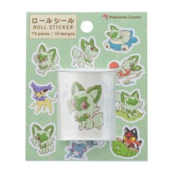 Pokemon Center Original Roll Sticker Sprigatito