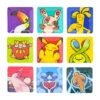 Pokemon Center Original Square Melamine Plate Collection (What's Your Charm Point?) (SINGLE RANDOM)