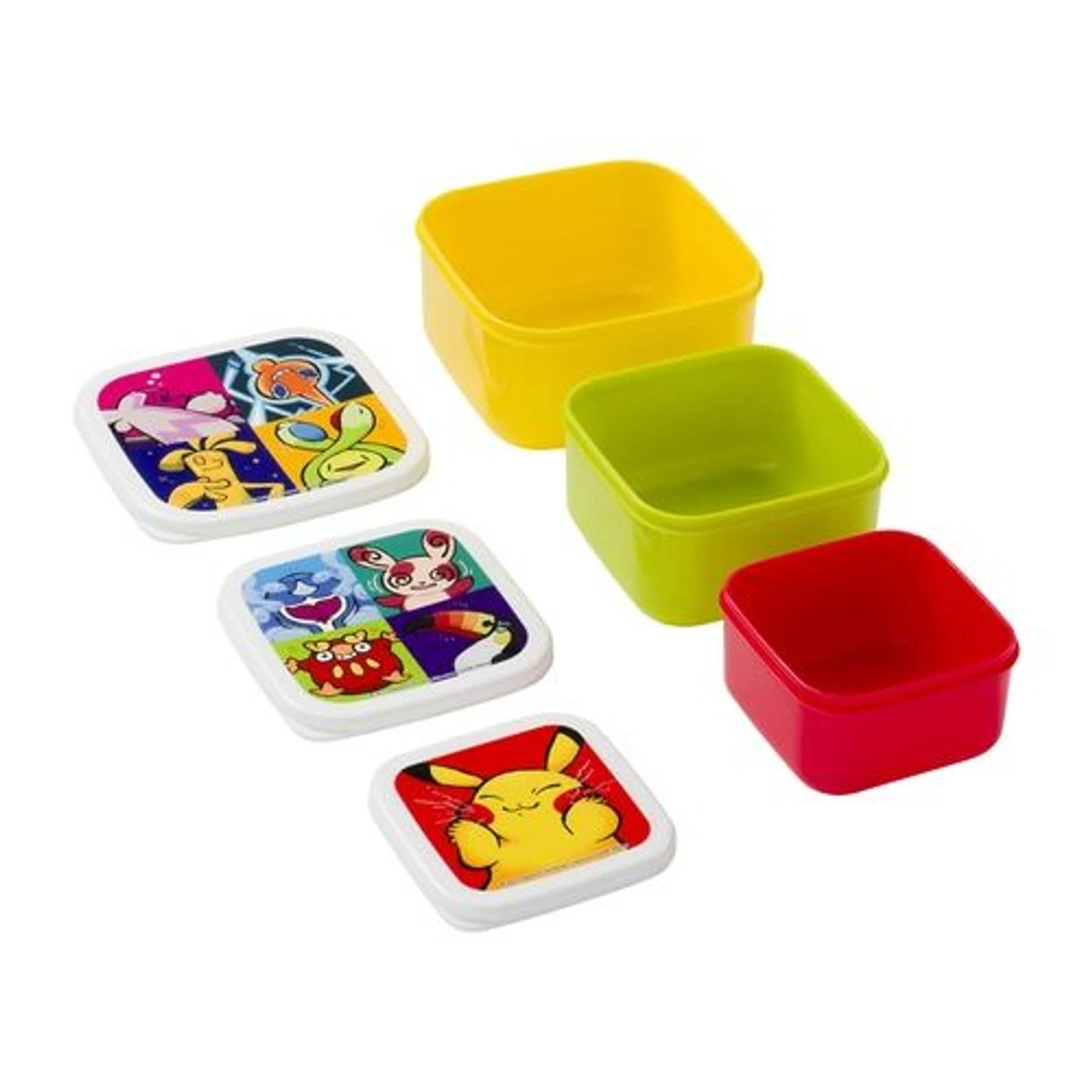 Pokemon Center Original Set Of 3 Lunch Box (What's Your Charm Point?) 2 Pokemon Center Original Set Of 3 Lunch Box (What's Your Charm Point?) - Image 2