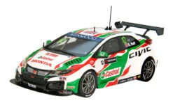 Ebbro 455675 HONDA CIVIC WTCC 2016 NO.12 R.HUFF (RESIN) 1/43 Scale