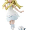 MegaHouse G.E.M. Series Pokemon Lillie & Snowy (Alola Vulpix) Figure