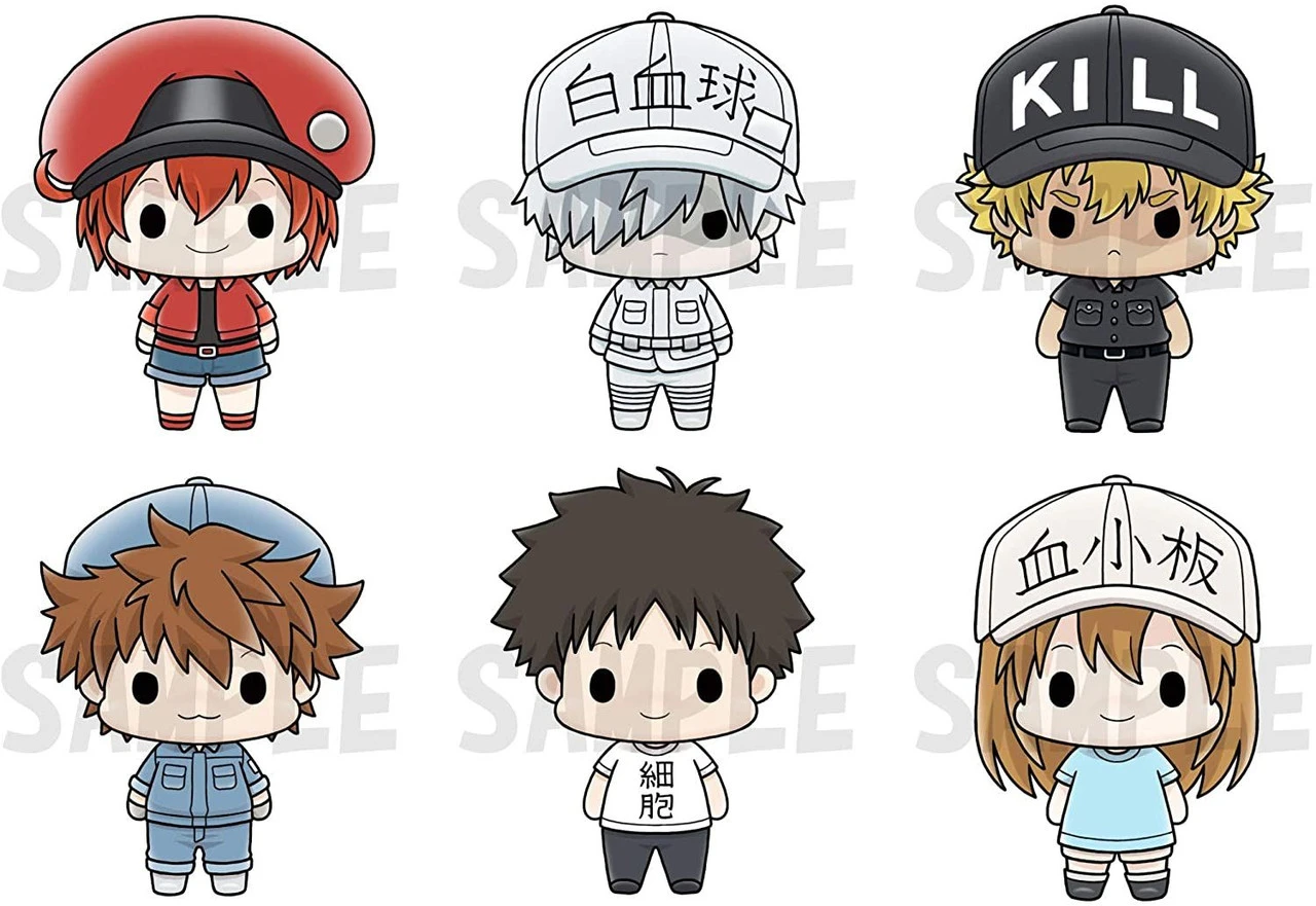 Megahouse Chokorin Mascot Cells At Work! 6Pack Box 1 Megahouse Chokorin Mascot Cells At Work! 6Pack Box