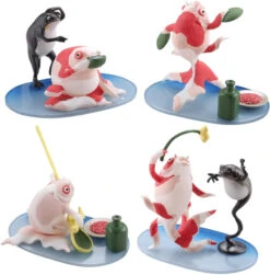 Kaiyodo MiniQ Utagawa Kuniyoshi No Kingyozukushi (6 Pcs Box)