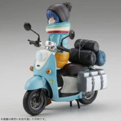 Kaiyodo ARTPLA 1/24 Shima Rin & Bike Plastic Model (Laid-Back Camp/Yuru Camp) -Model Toys 4537807190284 69b4826c37df34ff8228e480e91fad4c 57306.1695704123
