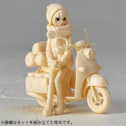Kaiyodo ARTPLA 1/24 Shima Rin & Bike Plastic Model (Laid-Back Camp/Yuru Camp) -Model Toys 4537807190284 a09a8713dffb5c25cf4d230f218a63b2 04076.1695704126