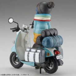 Kaiyodo ARTPLA 1/24 Shima Rin & Bike Plastic Model (Laid-Back Camp/Yuru Camp) -Model Toys 4537807190284 b0a553542035546d4dd3f61ffa080014 58232.1695704125