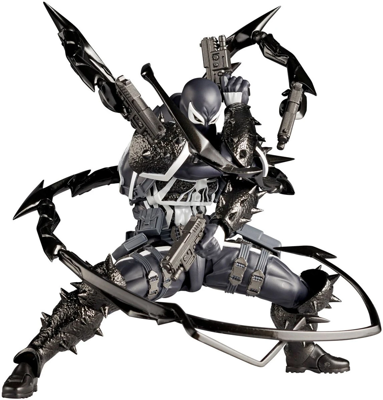 Kaiyodo Revoltech Amazing Yamaguchi Agent Venom Figure (Marvel) 1 Kaiyodo Revoltech Amazing Yamaguchi Agent Venom Figure (Marvel)