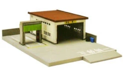 Tomytec (Building 027-3) Bus Garage B3 Bus Maintenance Facility (N Scale)