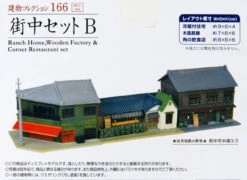 Tomytec (Building 166) Town Set B (Ranch Home/ Wooden Factory & Corner Restaurant) (N Scale) 6 Tomytec (Building 166) Town Set B (Ranch Home/ Wooden Factory & Corner Restaurant) (N Scale) -Model Toys 4543736301110 945b65f60a31bb4dd042bc4d4f954c1a 04943.1586243498