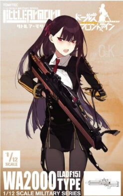 Tomytec Military Series 1/12 Little Armory LADF15 Dolls Front Line WA2000 Type Plastic Model