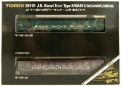 Tomix 98101 JR Type KIHA 40-1700 Diesel Car (Sanmei/Shisui) 2 Cars Set (N Scale)