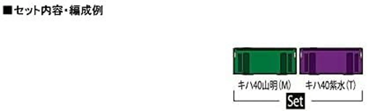 Tomix 98101 JR Type KIHA 40-1700 Diesel Car (Sanmei/Shisui) 2 Cars Set (N Scale) 6 Tomix 98101 JR Type KIHA 40-1700 Diesel Car (Sanmei/Shisui) 2 Cars Set (N Scale) - Image 6