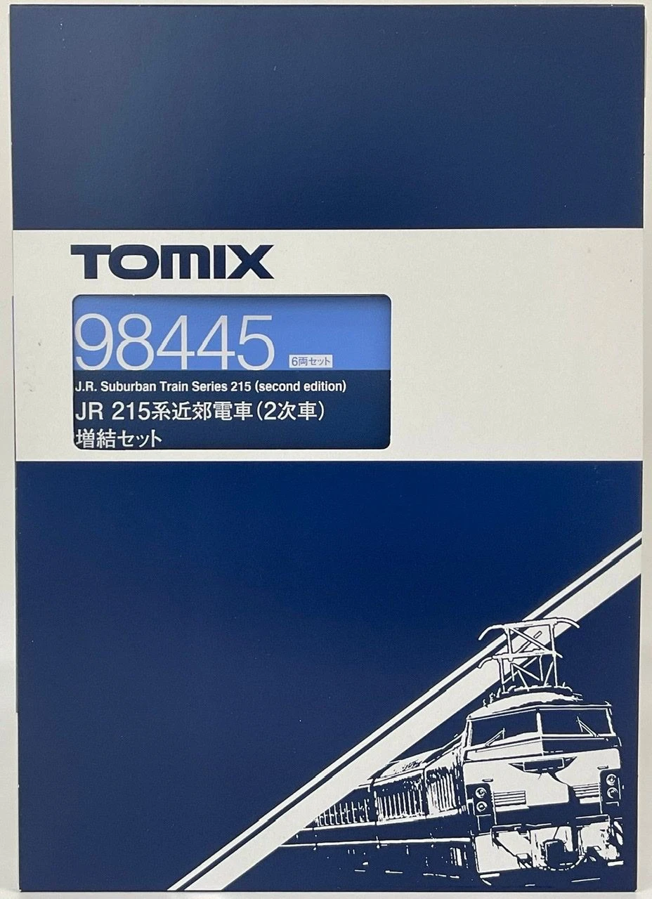 Tomix 98445 JR Series 215 Suburban Train (2nd Edition) 6 Cars Add-on Set (N Scale) 1 Tomix 98445 JR Series 215 Suburban Train (2nd Edition) 6 Cars Add-on Set (N Scale)