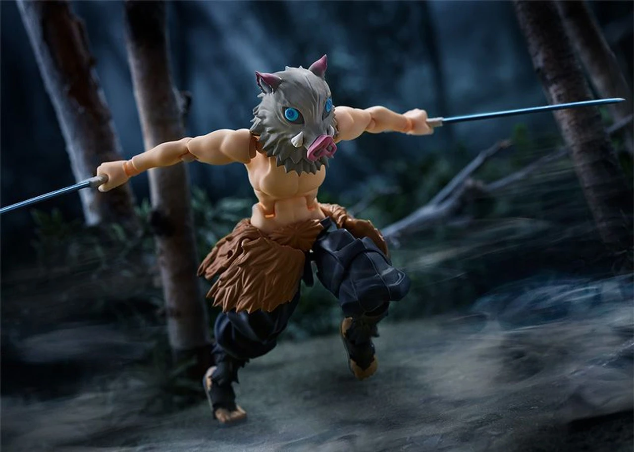 Max Factory Figma Inosuke Hashibira (Demon Slayer: Kimetsu No Yaiba) 3 Max Factory Figma Inosuke Hashibira (Demon Slayer: Kimetsu No Yaiba) - Image 3