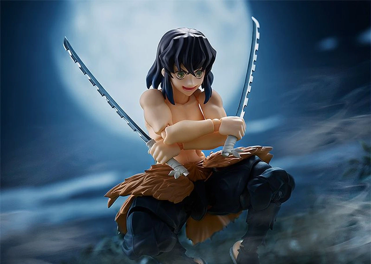 Max Factory Figma Inosuke Hashibira (Demon Slayer: Kimetsu No Yaiba) 4 Max Factory Figma Inosuke Hashibira (Demon Slayer: Kimetsu No Yaiba) - Image 4