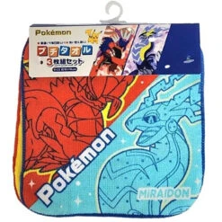 Pokemon Center Original Petite Towel Set Of 3 Scarlet Violet